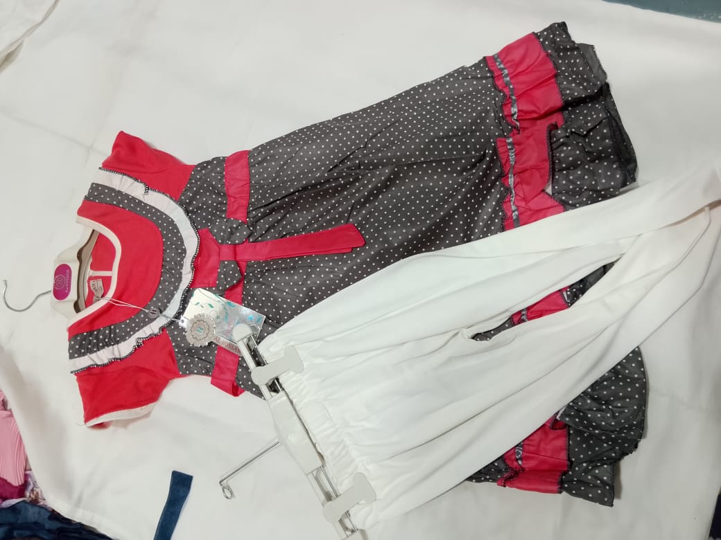 "Stylish Lawn Girls Frock – Summer Casual Wear"